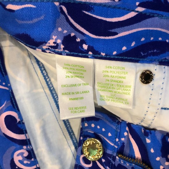 Lilly Pulitzer South Ocean Skinny Stretch Pants - Picture 12 of 12